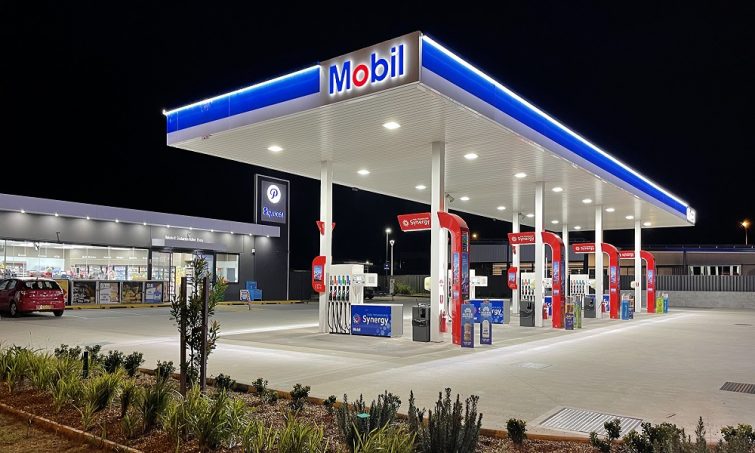 Pearl Energy fuel station construction electrical works by ECQ
